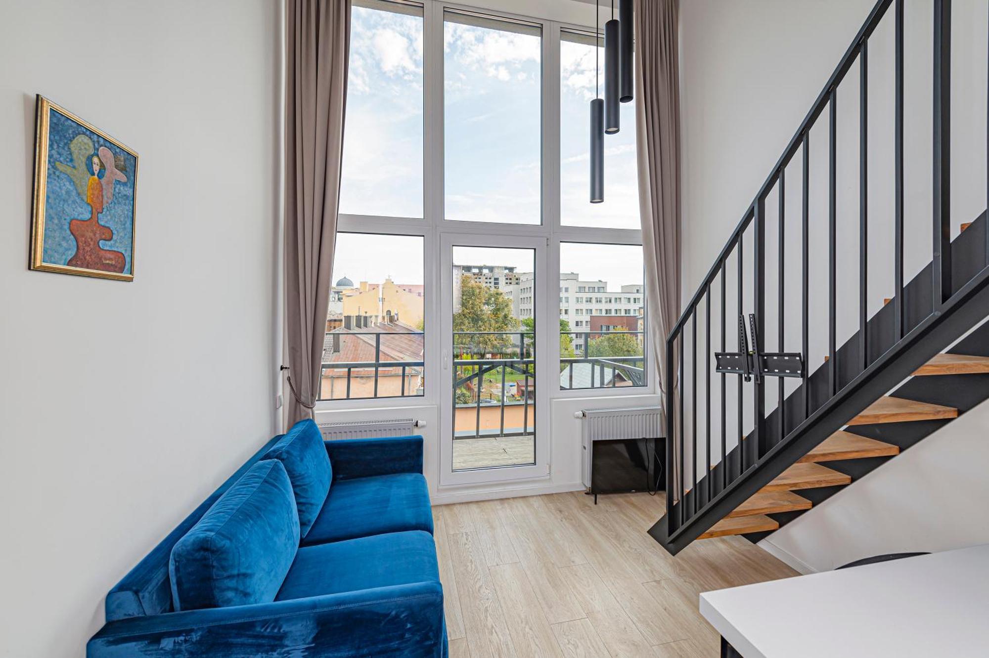 Mini Loft 1 Bd Apt By Hostlovers Kaunas Luaran gambar